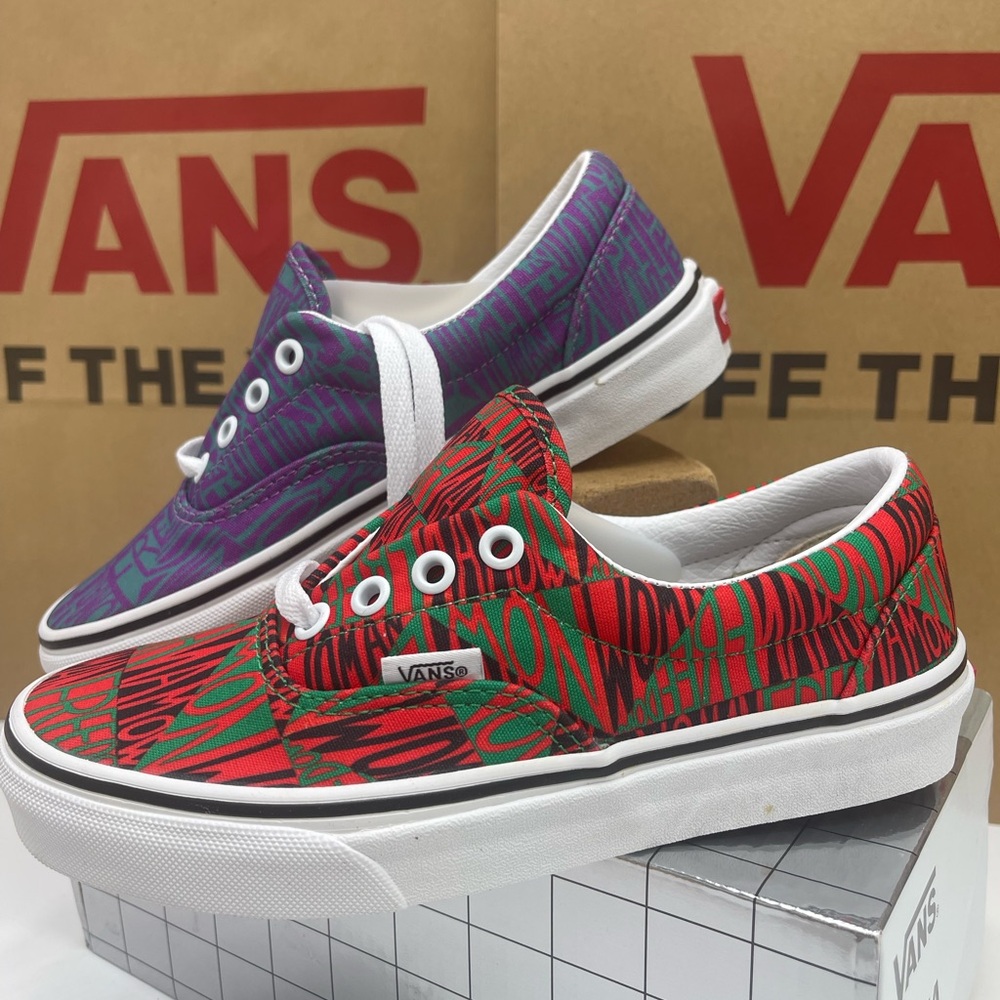 Vans Era (Moma)Faithringgold/True White Sneakers 
VN0A4BV41UC
Red Purple Graphic - Picture 13 of 16